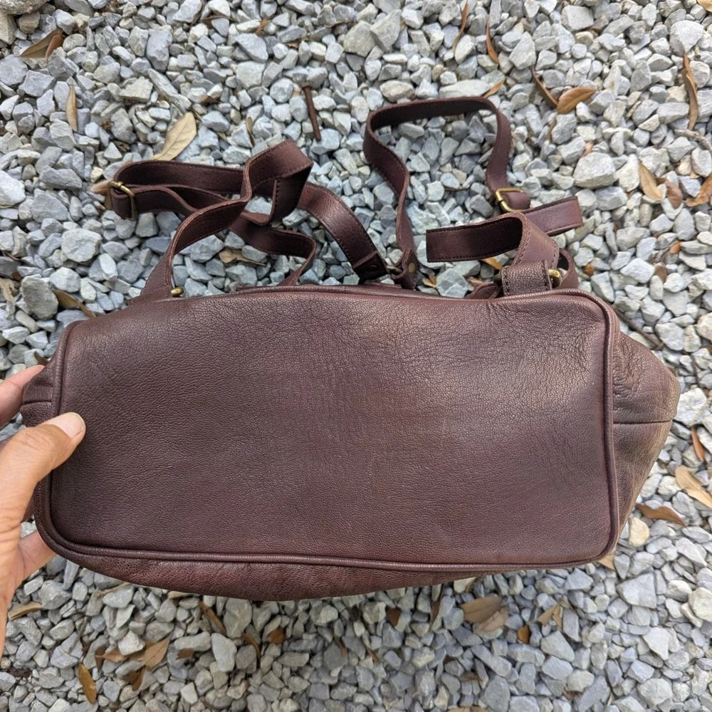 Anabaglish Brown Leather Festival Backpack Boho Bag Sundance Western